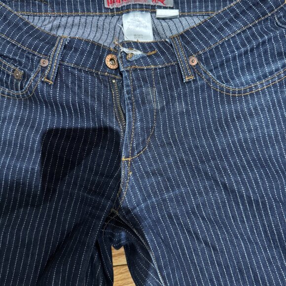 Blue Parasuco pinstripe Jeans - Picture 3 of 7